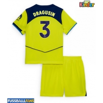 Tottenham Hotspur Radu Dragusin #3 3rd trikot Kinder 2025-26 Kurzarm (+ Kurze Hosen)